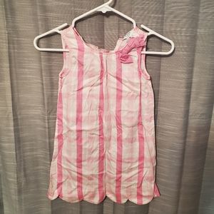 Girl's Crown & Ivy Pink Plaid Dress Size 6